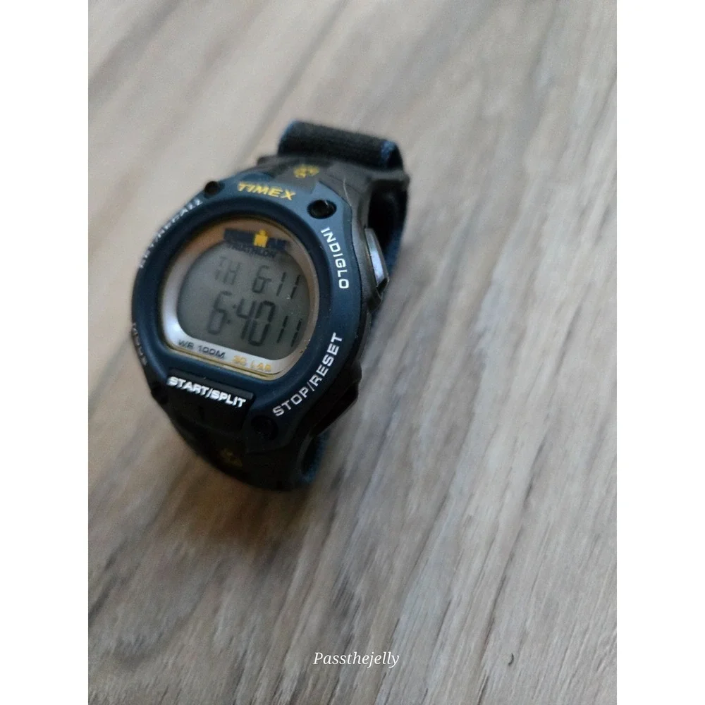 Timex Ironman Watch Mens T5K413 FastWrap Digital Chronograph Alarm 30-Lap WR100M